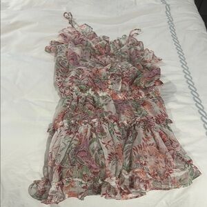 Misa Los Angeles Floral Mini Dress